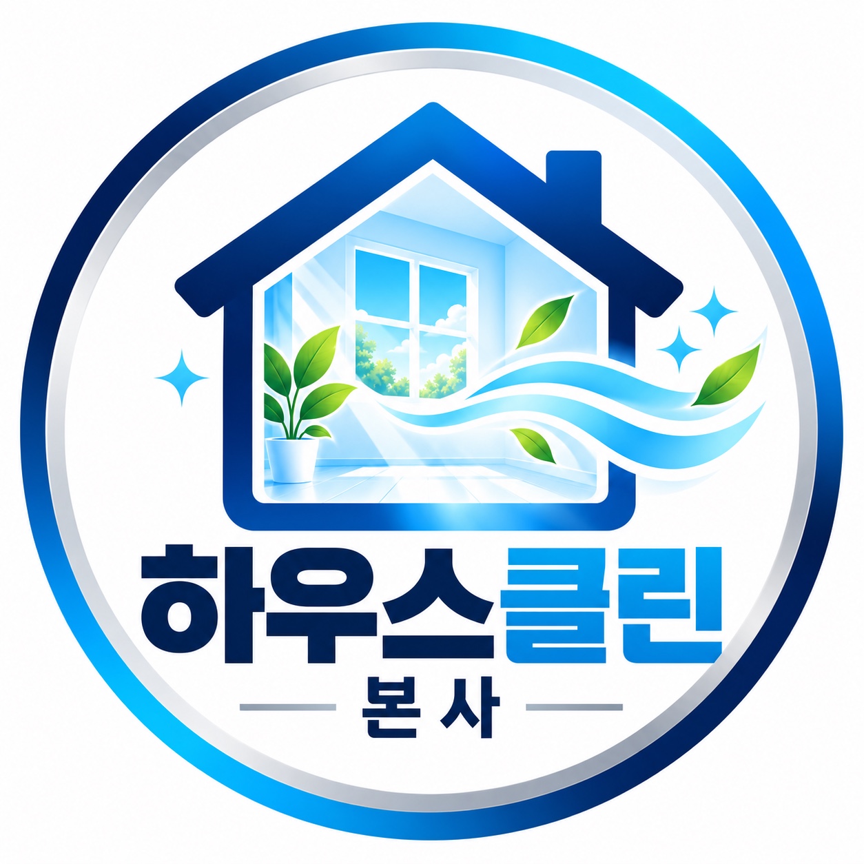 하우스클린 본사 로고